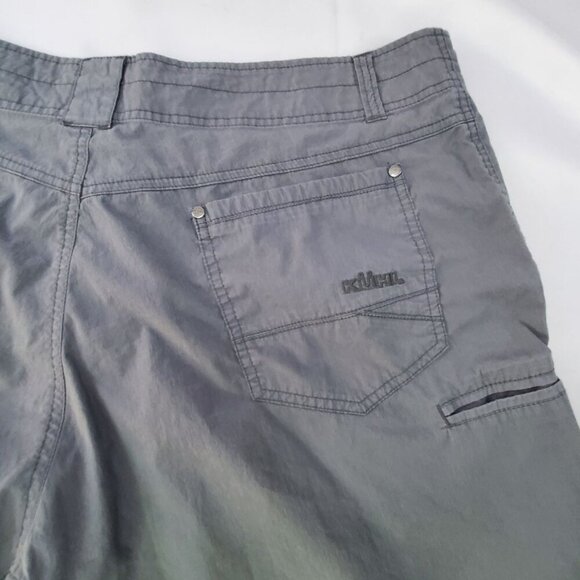 Kühl Mens Cargo Shorts Size 40 Gray Outdoor Adventure Hiking Utility Gorpcore - Picture 6 of 9